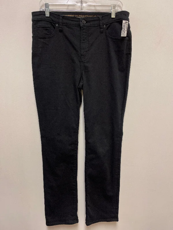 women's denim jeans with contrasting stitchingJeans Skinny By Chicos In Black, Size: 8