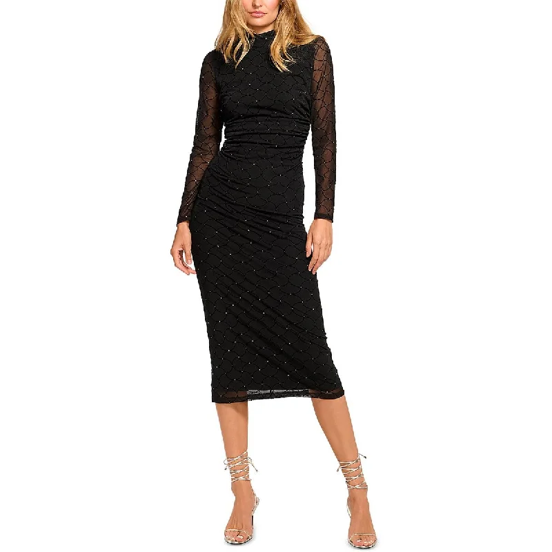 women's casual Friday dressesRamy Brook Womens Midi Embellished Bodycon Dress