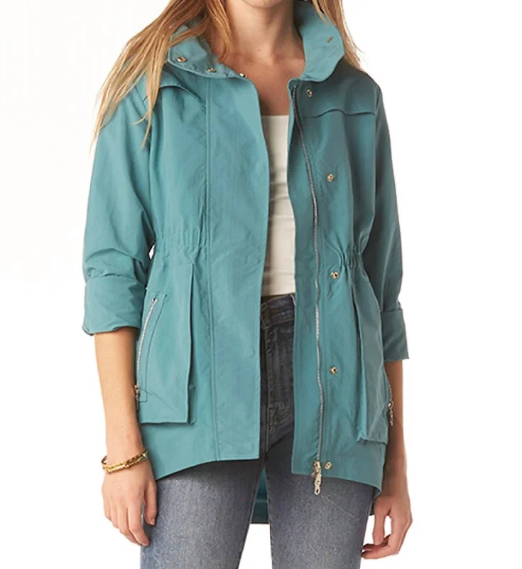 luxury women's coatsCory Jacket In Brittany Blue