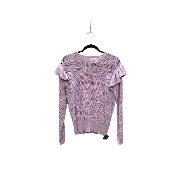 women's tops for those who want to make a bold fashion statement with their choice of topsTop Long Sleeve By Cato In Purple, Size: L