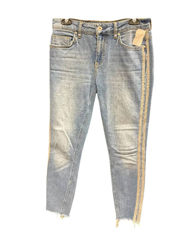 women's stone-washed denim jeansJeans Skinny By Anthropologie In Blue Denim, Size: 4