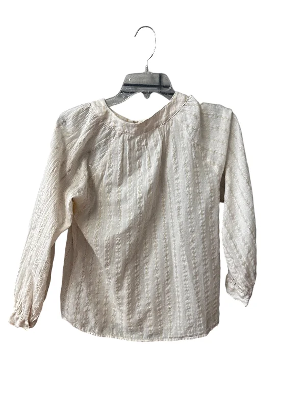 cozy women's tops for fall and winterTop Long Sleeve By Velvet In White, Size: Xs