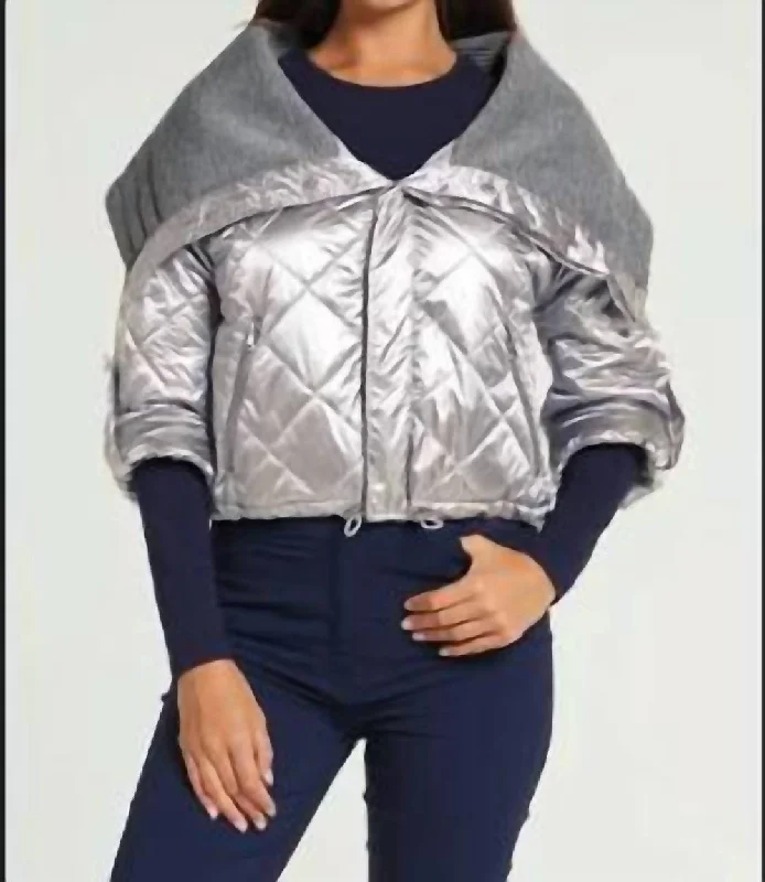 women's coats for countryside strollsKimmy Jacket In Silver