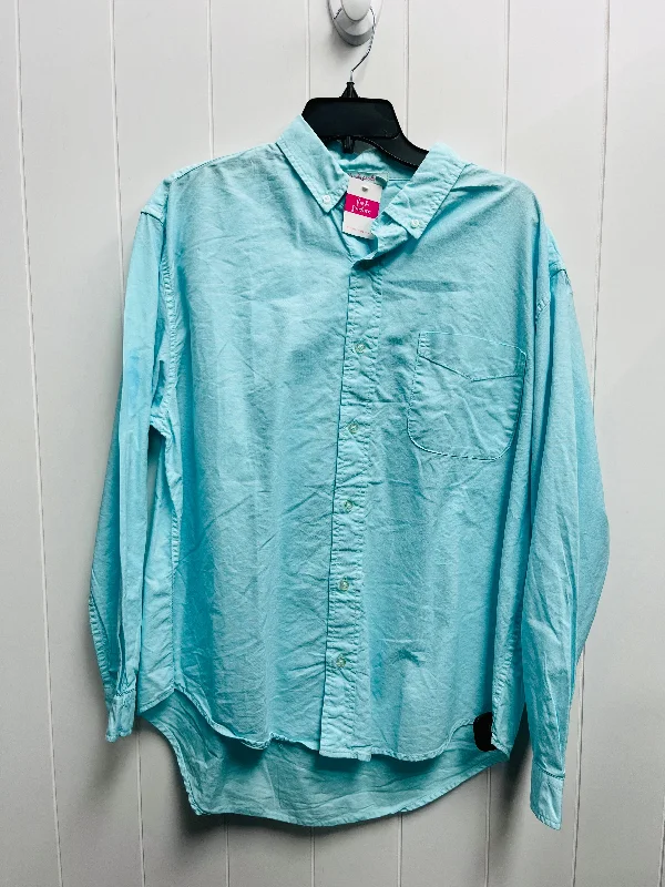 women's tops for those who love to shop for unique findsTop Long Sleeve By Fresh Produce In Green, Size: L