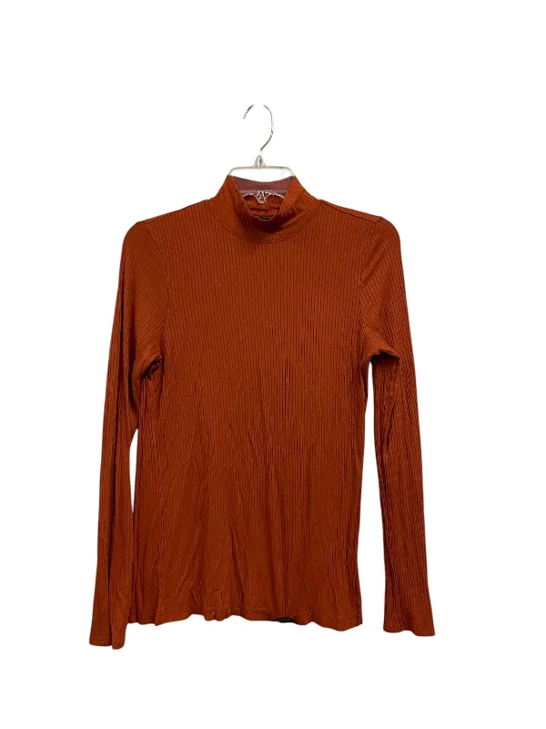 camisoles for womenTop Long Sleeve By Rachel Zoe In Orange, Size: M