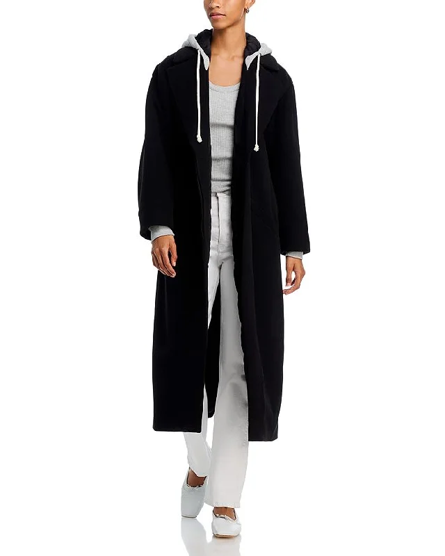 women's coats for black-tie affairsCinq à Sept Women's Vander Coat, Black/Heather Grey