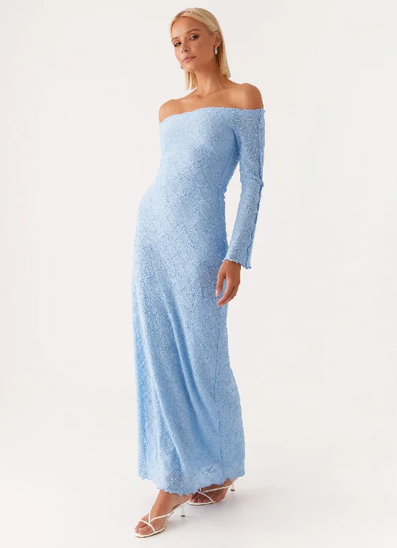 Mermaid DressElouera Maxi Dress - Baby Blue