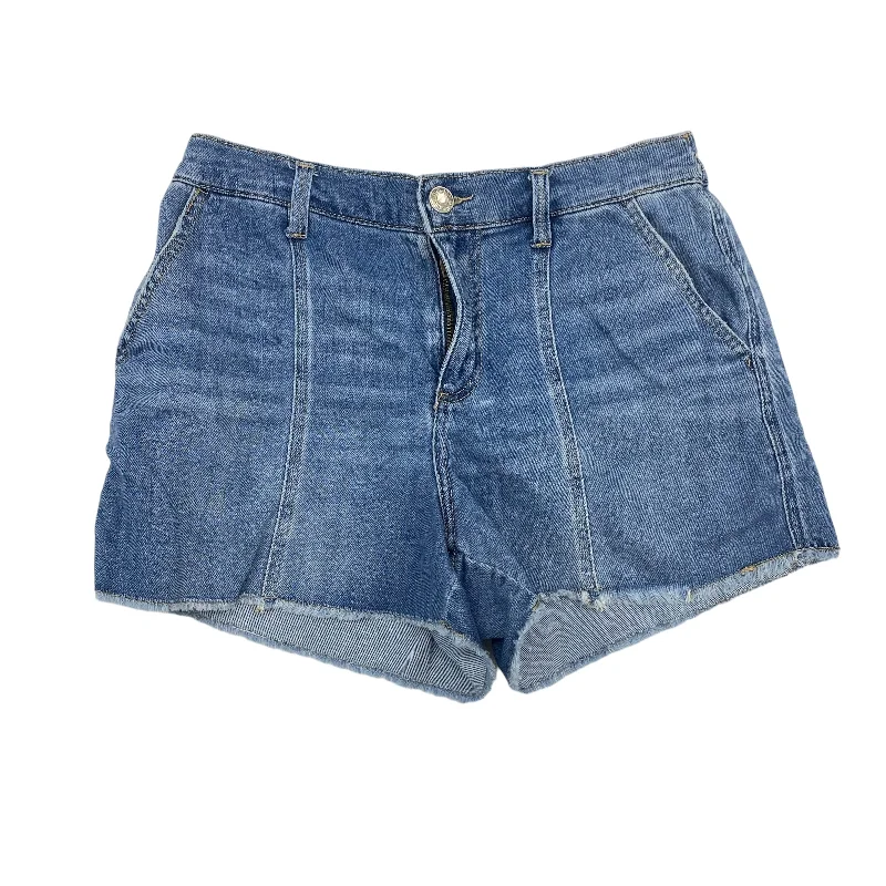 women's below-the-knee shortsBlue Denim Shorts Maurices, Size M