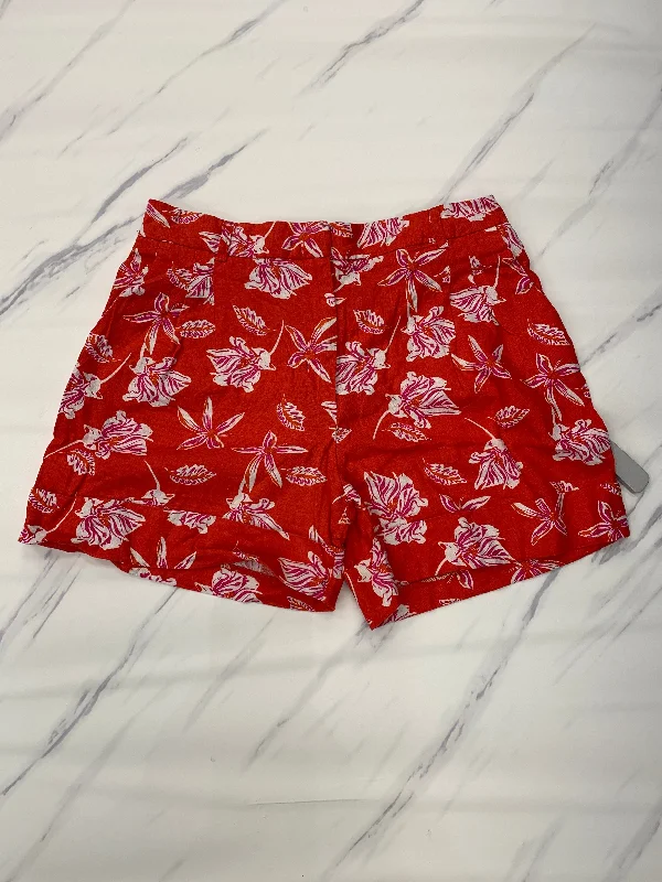 women's polyester shortsRed Shorts Joie, Size 12