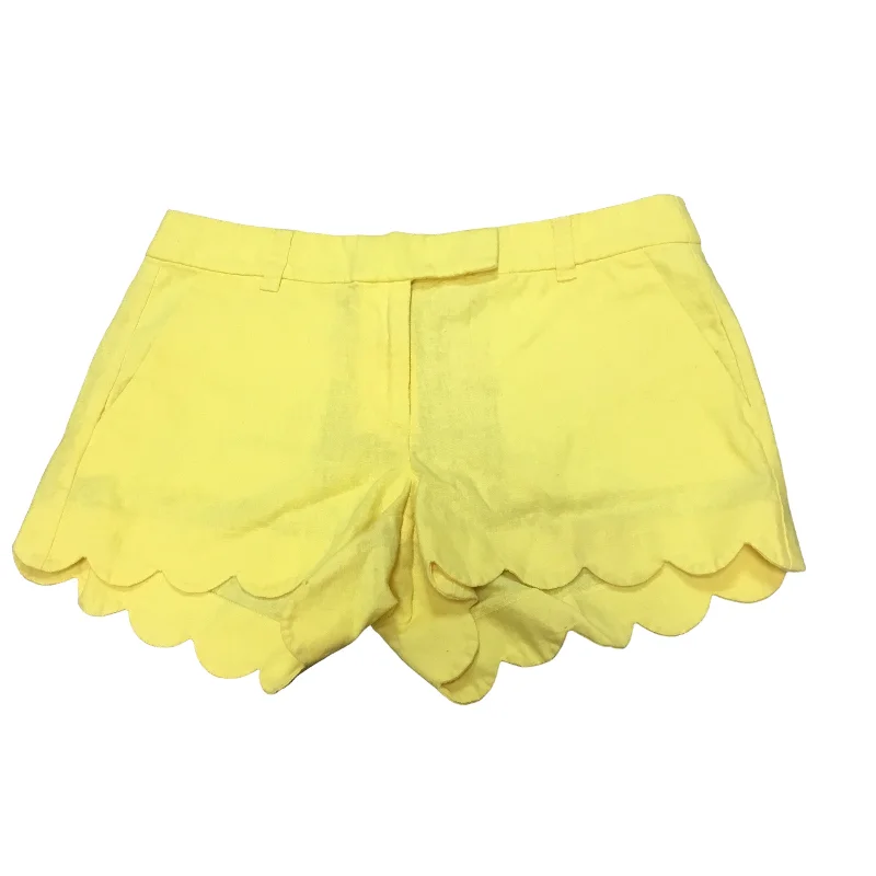 women's fall shortsYellow Shorts J. Crew, Size 8