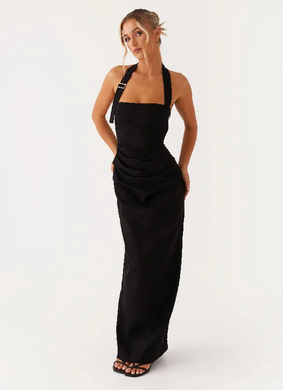 women's sheath dressesRumour Has it Maxi Dress - Black