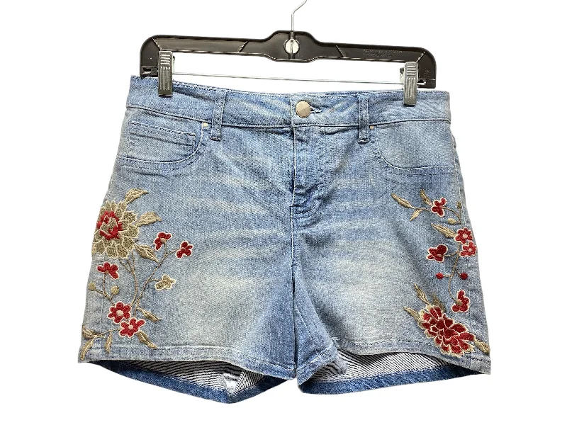 women's floral shortsBlue Denim Shorts Baccini, Size 6