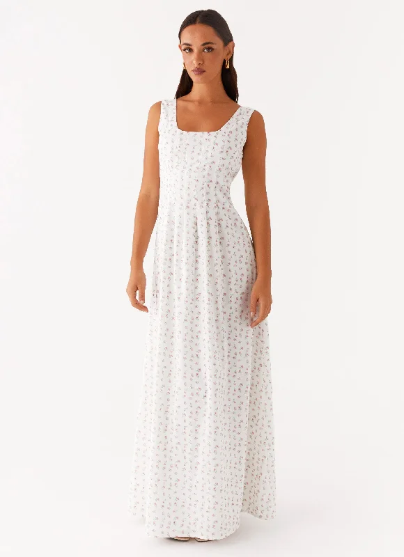 Chic DressAll My Love Maxi Dress - White Floral