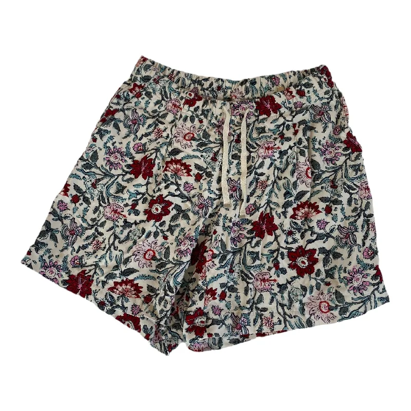 women's formal shortsFloral Print Shorts J. Jill, Size Xs