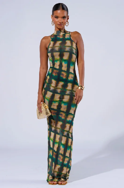 women's cocktail dressesCOOL FOR THE SUMMER PRINTED MAXI DRESS