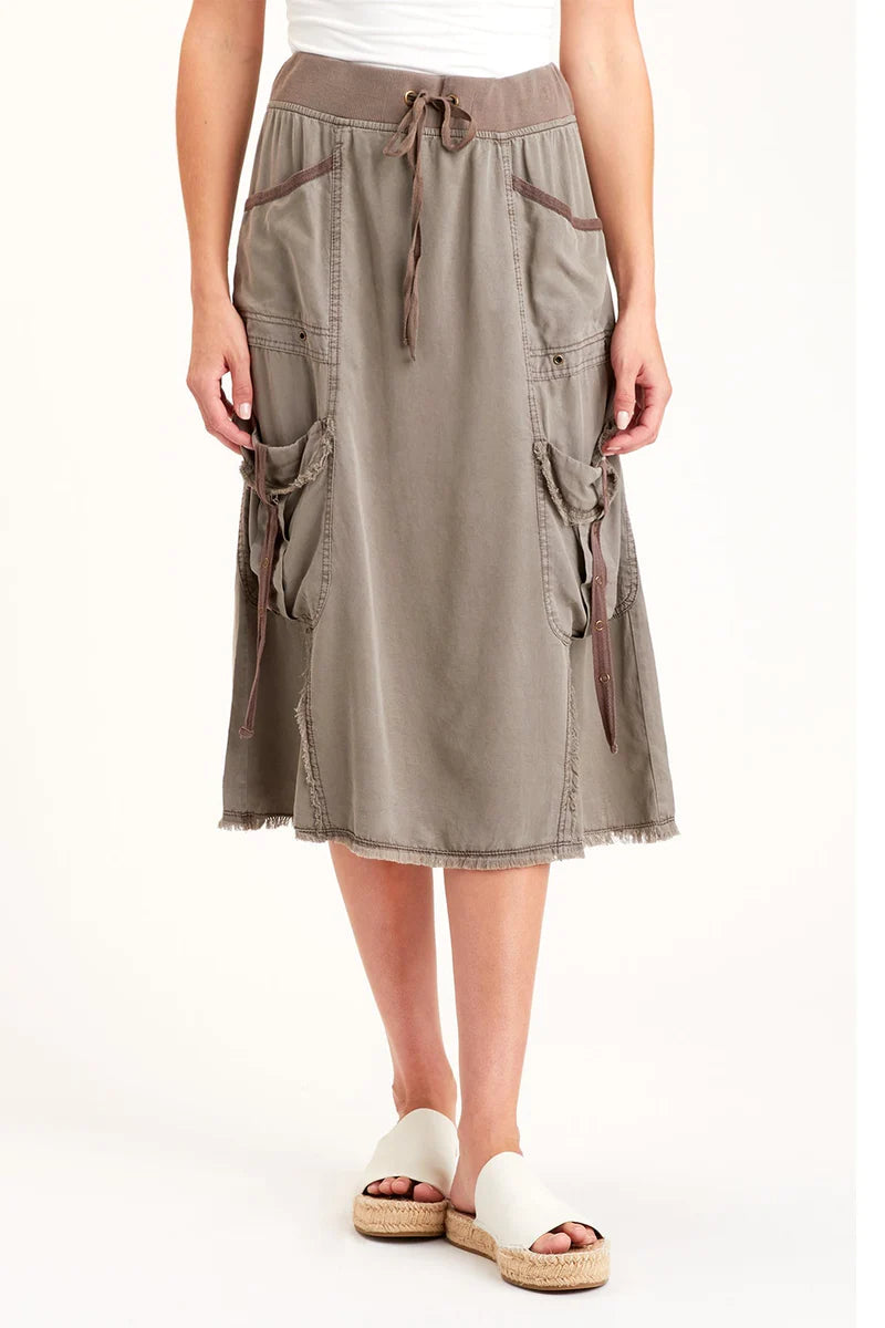 women's chic wrap skirtsBellamy Skirt - Foothills