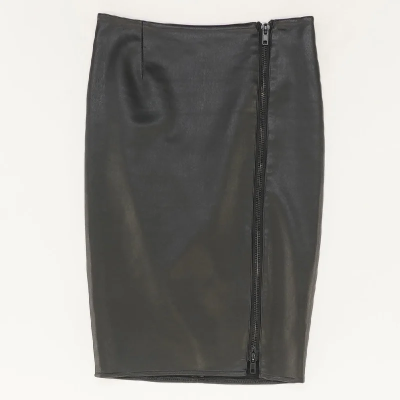 women's versatile work skirtsBlack Midi Skirt