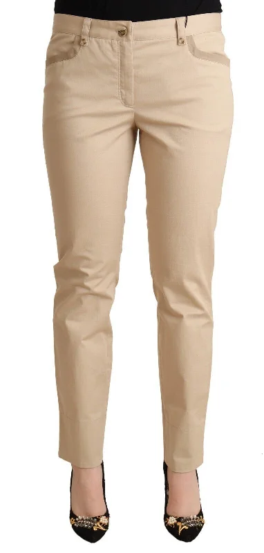 women's yoga pantsDolce & Gabbana Elegant  Cotton Stretch Skinny Women's Pants