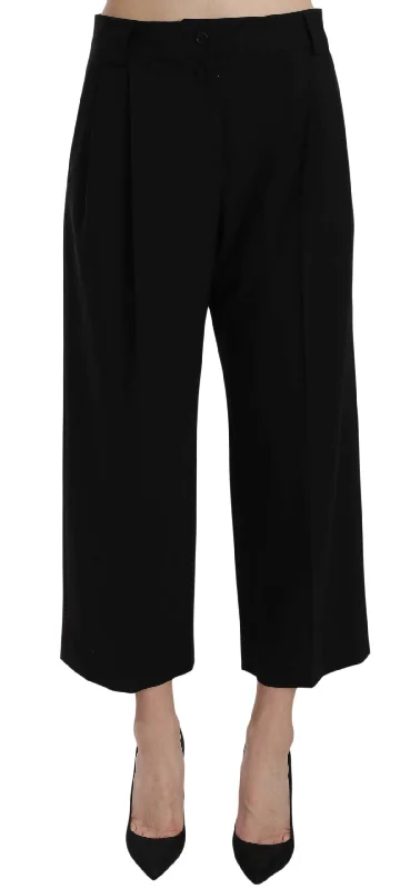 women's bridal pantsDolce & Gabbana Elegant  Cotton Women's Trousers