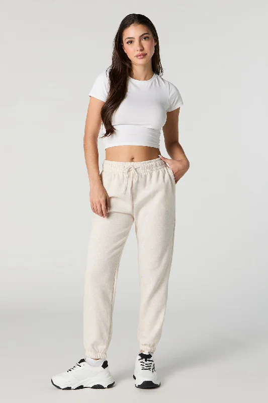 women's cargo pantsSoft Fleece High Rise Jogger