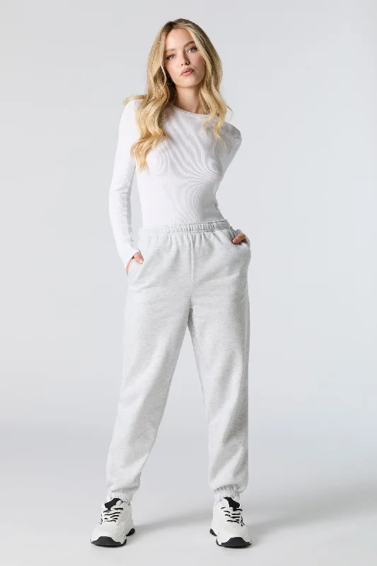 women's insulated pantsFleece Boyfriend Jogger