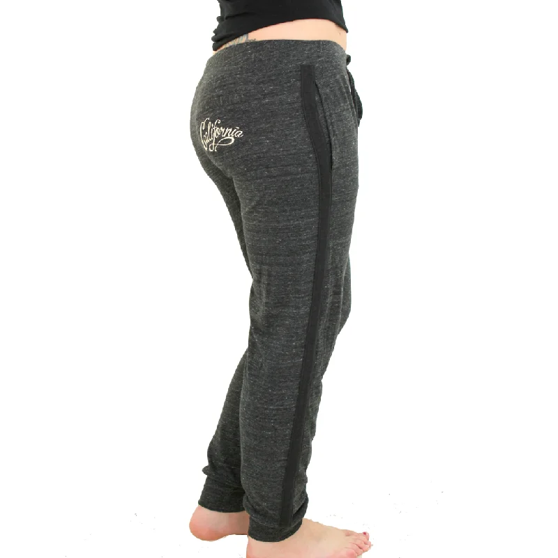 women's elastic waist pantsCalifornia Republic Back Pocket Jogger Sweatpants