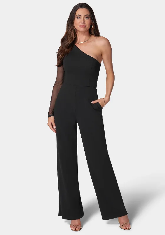 women's jumpsuits for affordable luxuryCeleste One Shoulder Jumpsuit