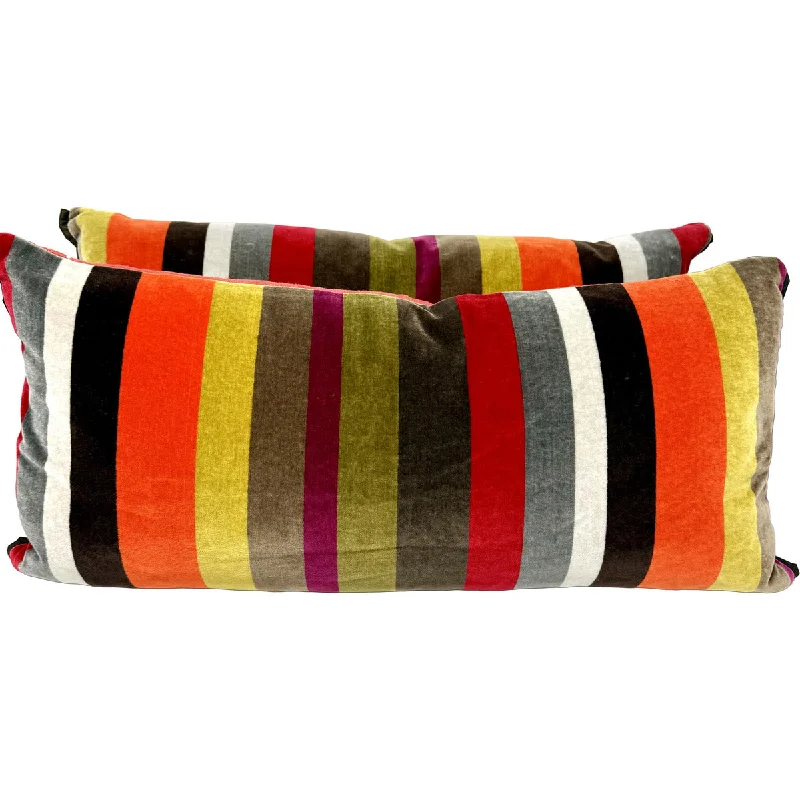 women's fair-trade dressesPair of Velvet Lumbar Accent Pillows