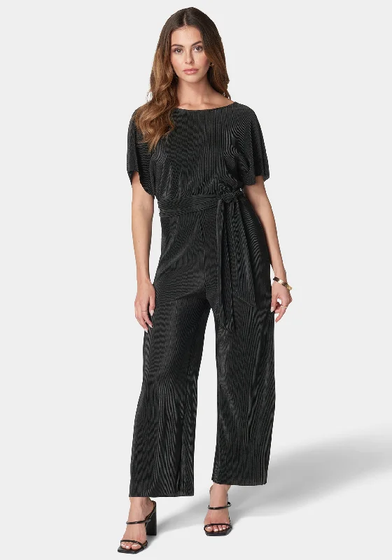 women's jumpsuits made of lacePlissé Culotte Jumpsuit