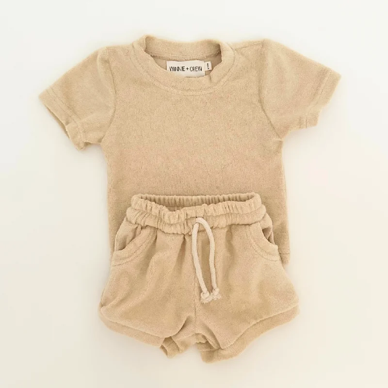 Zip-Up DressThe Pool Set in Caramel