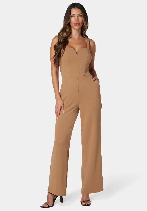 women's casual jumpsuitsV Wire Core Jumpsuit