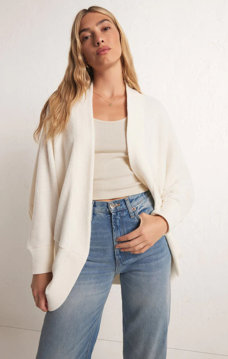 women's cotton dressesZ Supply Sandstone Fleece Cardigan