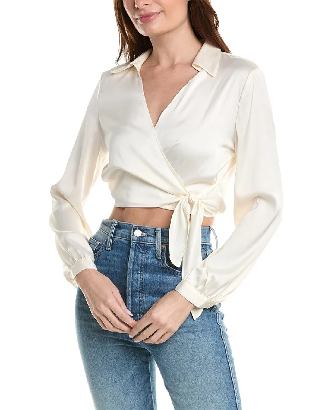 Luxurious Chunky SweatersBrook + Lynn Wrap Top