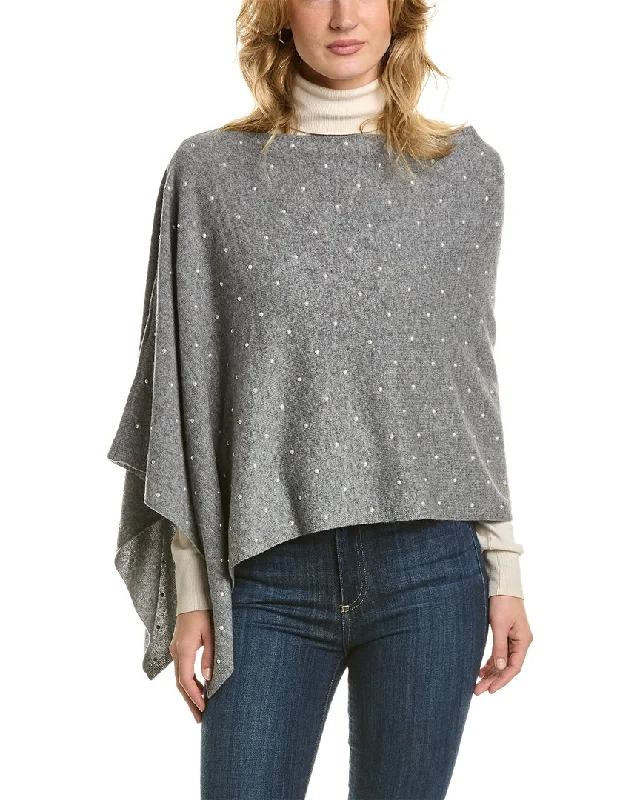 Affordable Women's SweatersIn2 by InCashmere Pearl Wool & Cashmere-Blend Topper