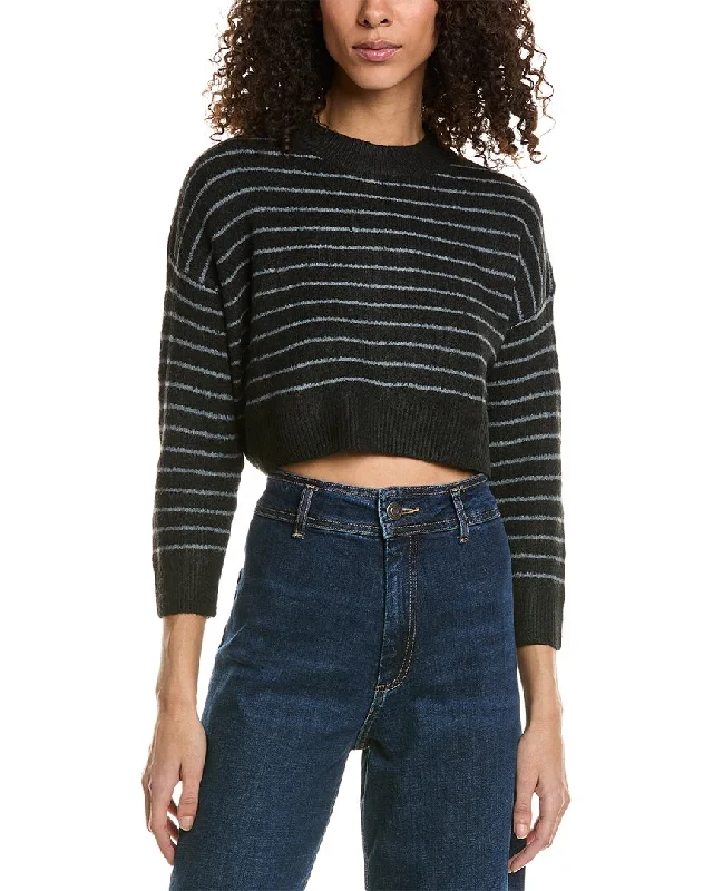 Casual SweatersIsla Ciel Striped Sweater